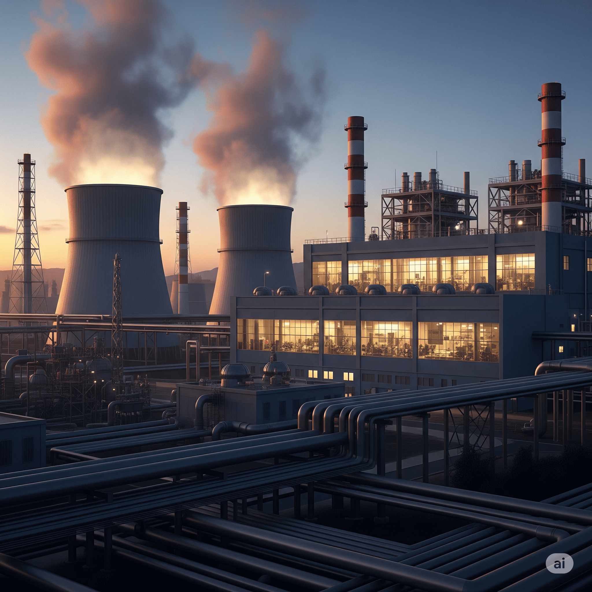 Power Plants (Thermal, Hydro, Gas, Coal, Lignite)